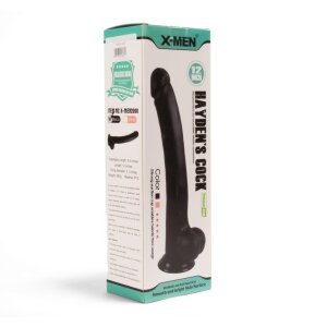 X-MEN Hayden’s Cock Large Dildo Schwarz 30,5 cm