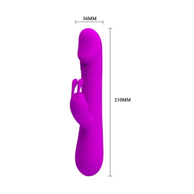 Pretty Love Robert Rabbit Vibrator purple