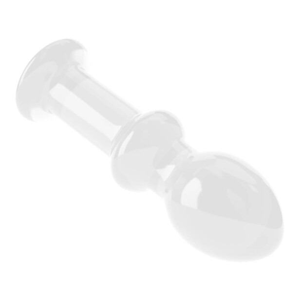 Lovetoy glass dildo Romance transparent