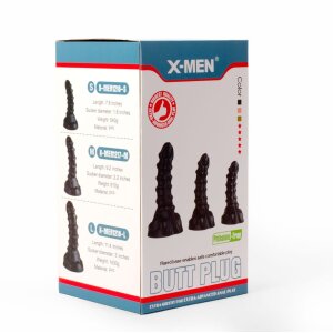 X-MEN Monster Plug 3 L Noir
