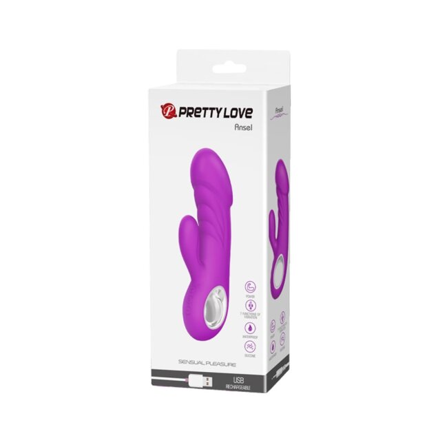 Pretty Love Ansel G-spot vibrator purple