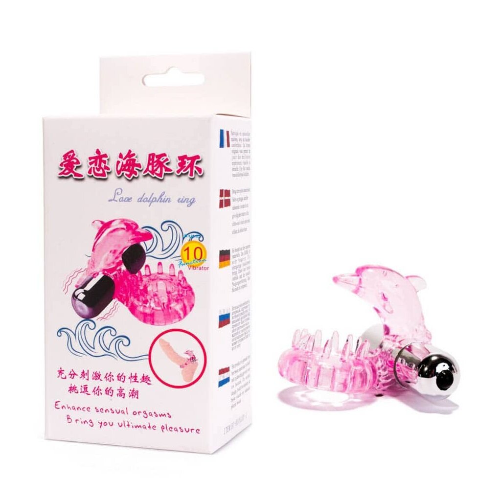 lovenestle-sexpuppe Debra Cock Ring With Bullet Vibrator Pink Penisring ⌀ 4,5 cm, 8,95 €