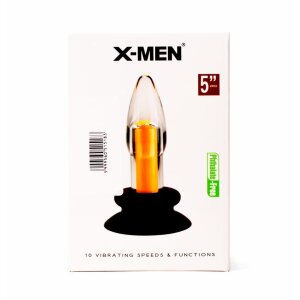 X-MEN vibrating butt plug