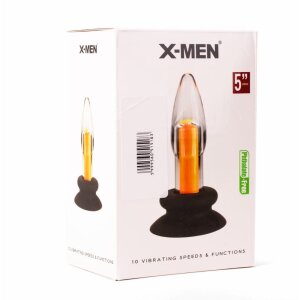 X-MEN vibrating butt plug