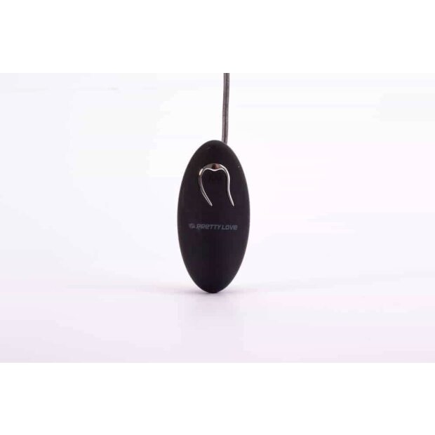 Pretty Love Beaded For Extra Pleasure Plug with Rotation black