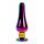 X-MEN Secret Shine Metall Anal Plug Large Regenbogen ⌀ 4,1 cm