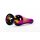 X-MEN Secret Shine Metall Anal Plug Large Regenbogen ⌀ 4,1 cm