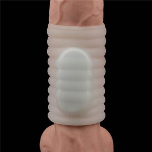 Lovetoy vibrierende Penishülle Weiß