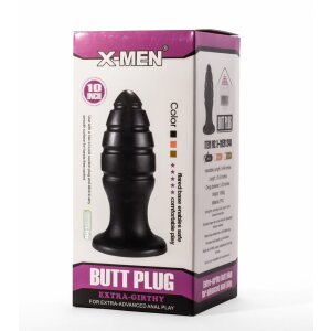 X-MEN Extra Girthy Plug Anal Noir VIII