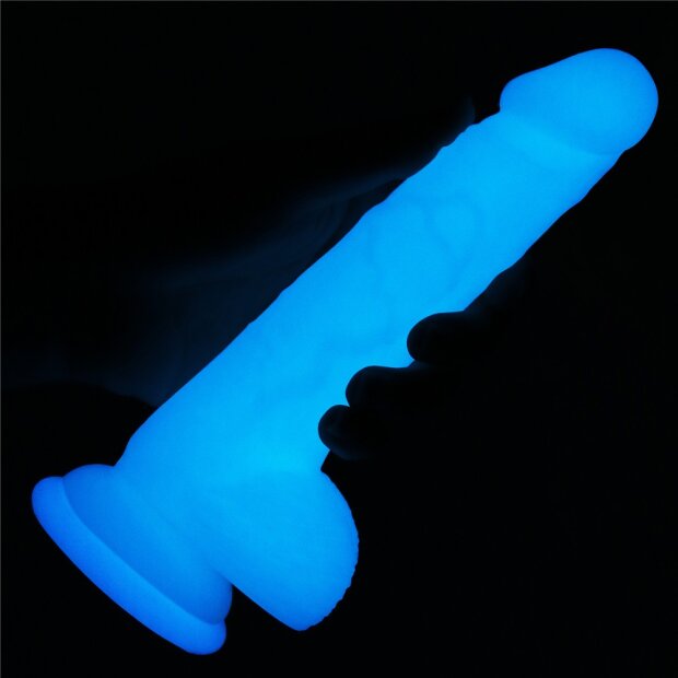 Lovetoy Lumino Play silicone dildo glowing