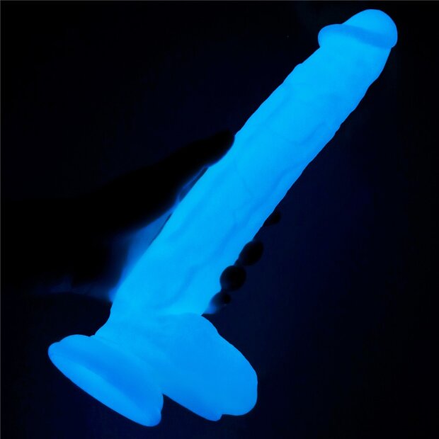Lovetoy Lumino Play silicone dildo glowing 26,9 cm