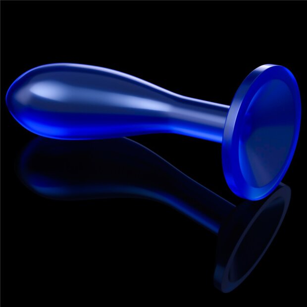 Lovetoy Flawless Clear Plug pour la prostate bleu 4,3 cm