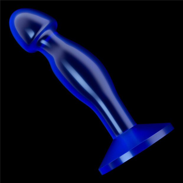 Lovetoy Flawless Clear Prostate Plug Bleu 3,9 cm