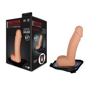 Erection Assistant 8.5" Hollow Strap-On