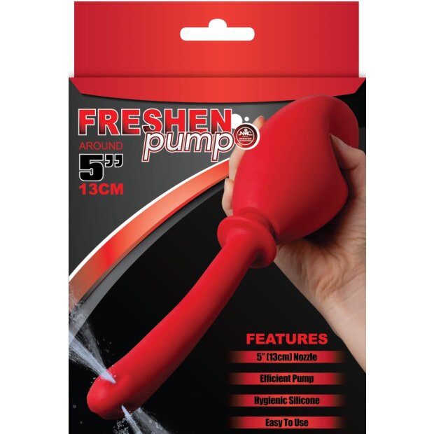 Freshen Pump Red 5"