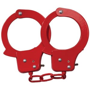 Sex Extra - Metal Cuffs Red