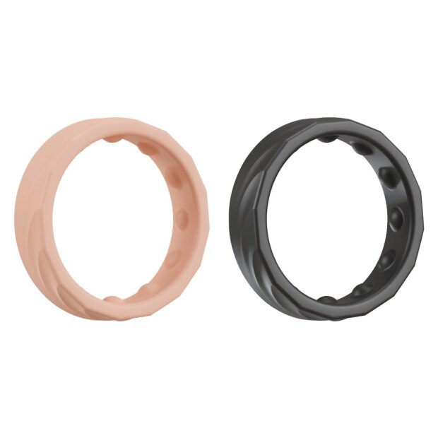 You2Toys- 4 in 1 Cock Rings 2-PC Set