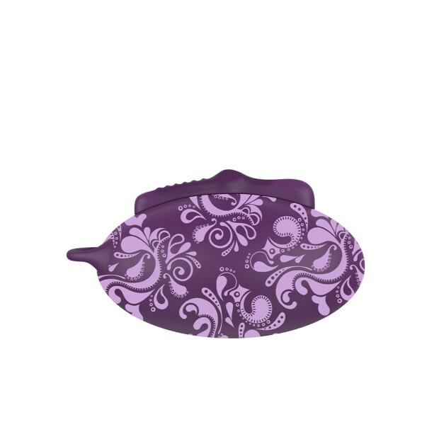 Bouncy Bliss Flow Sit-On Vibrator Purple