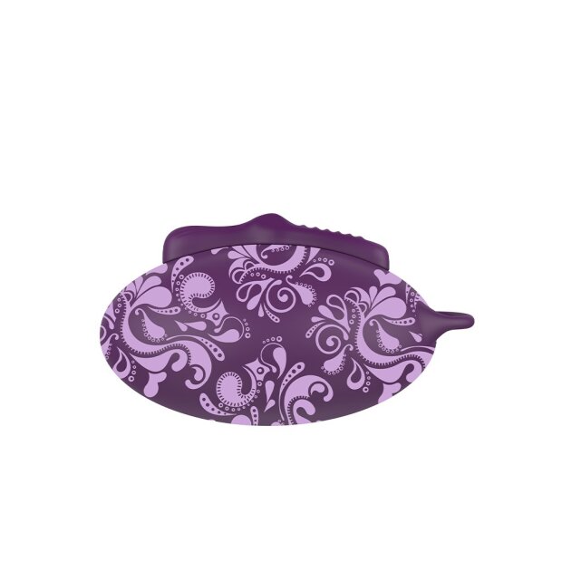 Bouncy Bliss Flow Sit-On Vibrator Purple