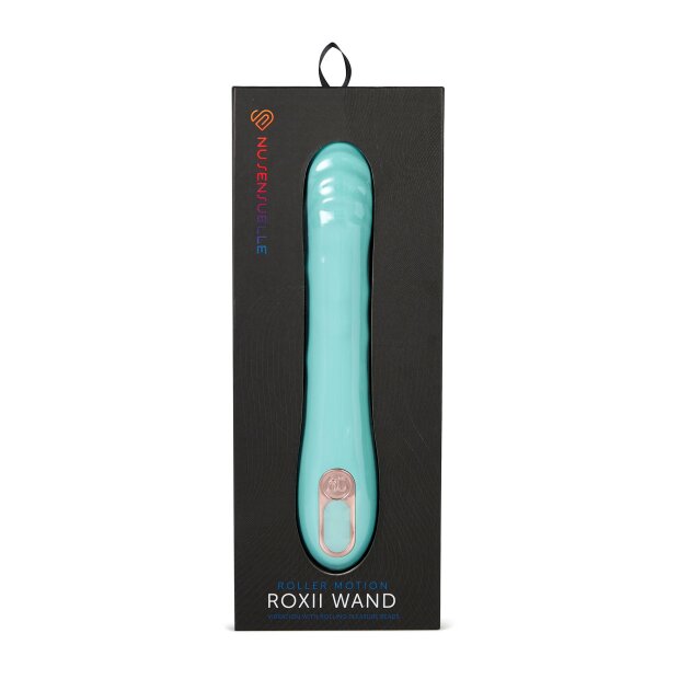 NU Sensuelle Roxii Roller Motion Wand Aqua