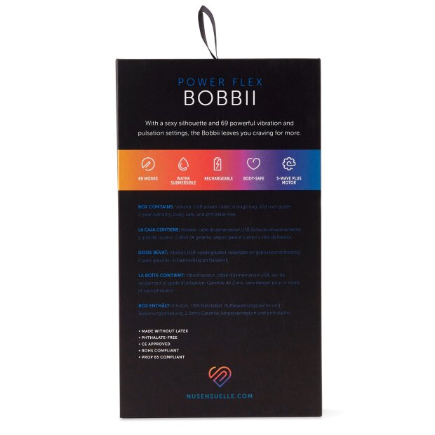 NU Sensuelle Bobbii Power Flex Bullet Red