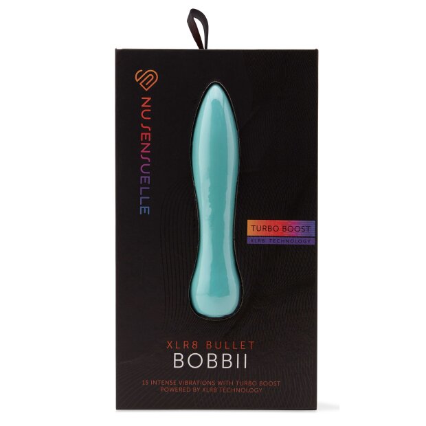 NU Sensuelle Bobbii XLR8 Bullet Aqua
