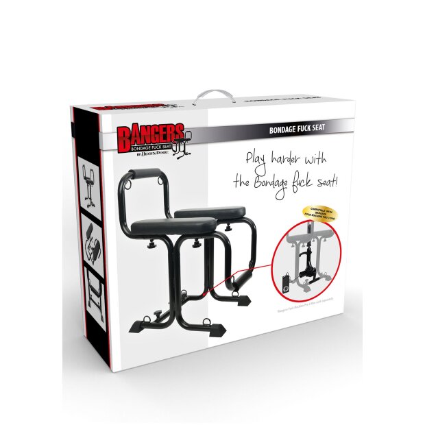 Hidden Desire Bangers Bondage Fuck Seat Sexmöbel Schwarz