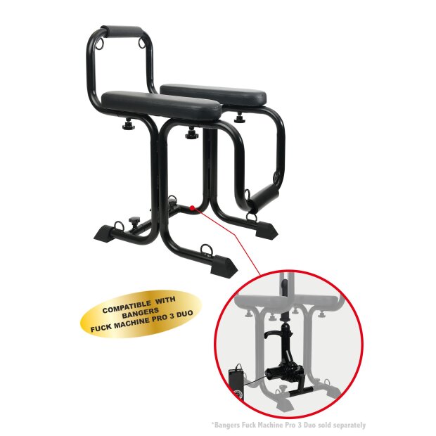 Hidden Desire Bangers Bondage Fuck Seat Sexmöbel Schwarz