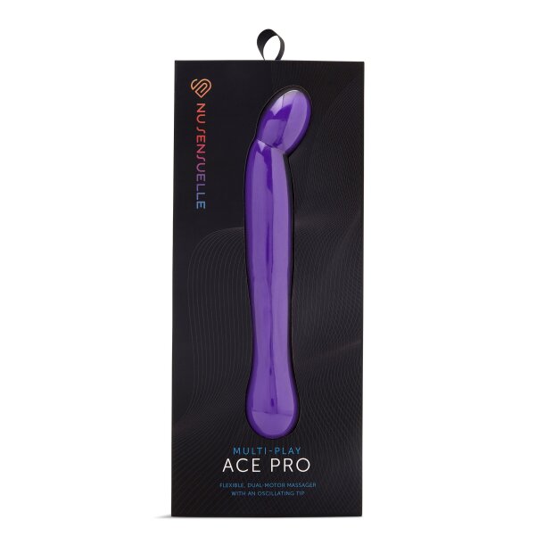 NU Sensuelle Ace Pro Prostate + G-Spot Vibe Purple