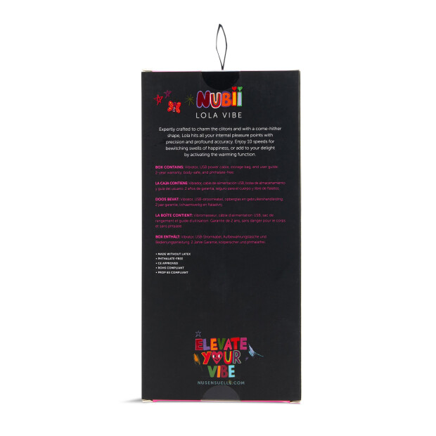 NU Sensuelle Lola Flexible Warming Vibe Pink