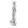 Clear Dildo w. Balls 8 inch - 22.5 cm