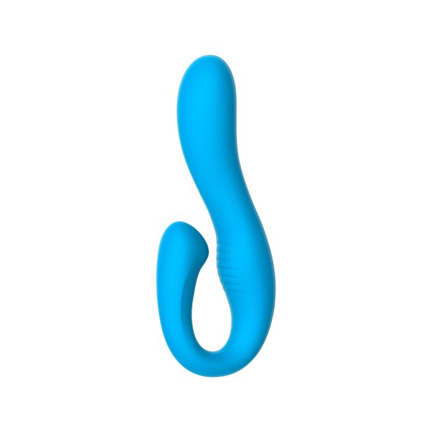 TOYJOY The Skyler Vibrator Blau 17 cm