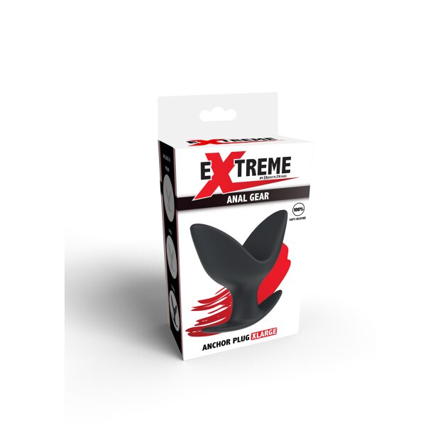 Hidden Desire Anchor Plug XLarge Analplug Schwarz ⌀ 7,8 cm