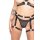Kinky Diva Multi Ring Thigh Harness black