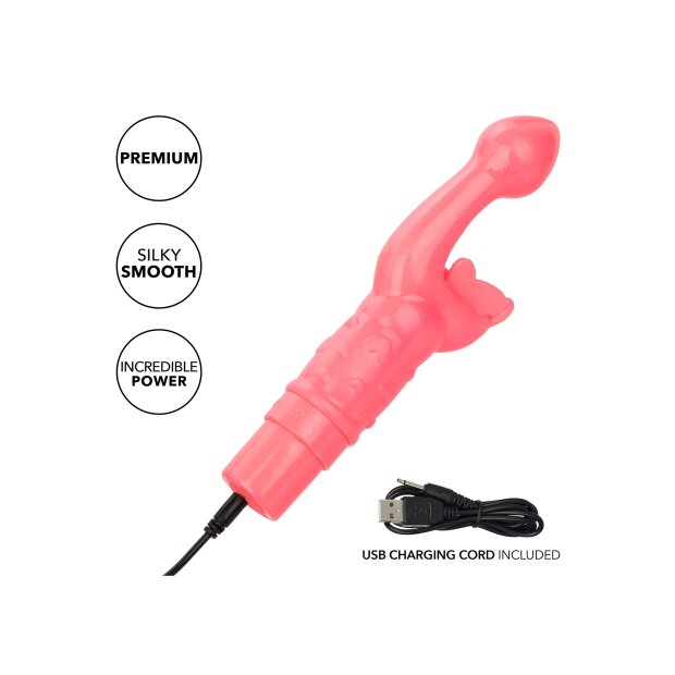 CalExotics Rechargeable Butterfly Kiss Pink