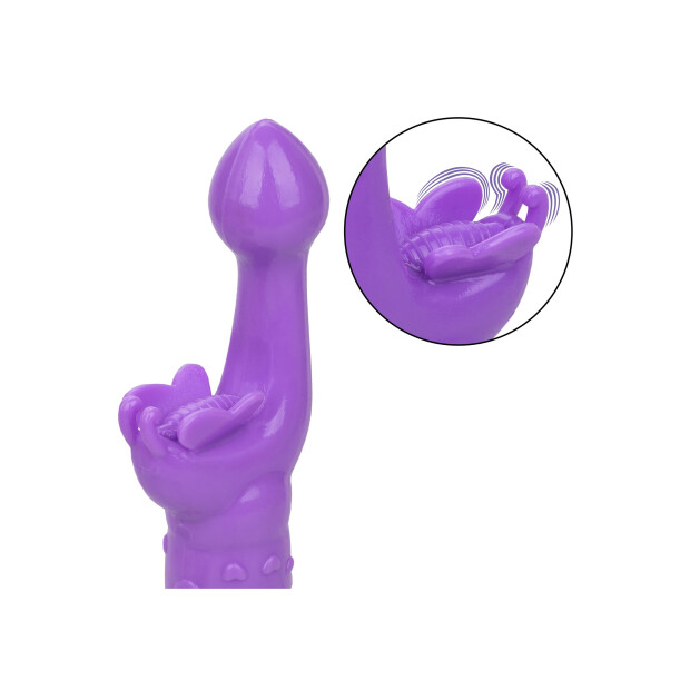 CalExotics Rechargeable Butterfly Kiss Purple