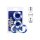 CalExotics Admiral Ring Set Penisringe Blau Weiß ⌀ 4,5 cm ⌀ 5 cm 2 Teilig