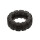CalExotics Alpha Prolong Tread Ring Penisring Schwarz ⌀ 2,5 cm
