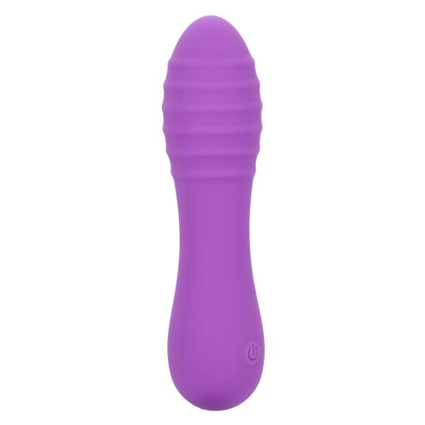 CalExotics Bliss Ripple Mini Vibrator Lila 14 cm