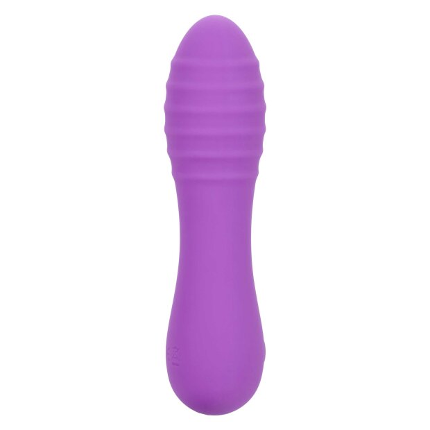 CalExotics Bliss Ripple Mini Vibrator Lila 14 cm