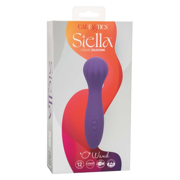 CalExotics Stella O Wand Massager Lila 17,75 cm
