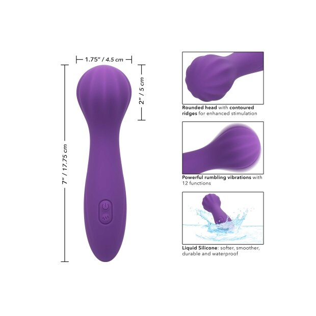 CalExotics Stella O Wand Massager Lila 17,75 cm
