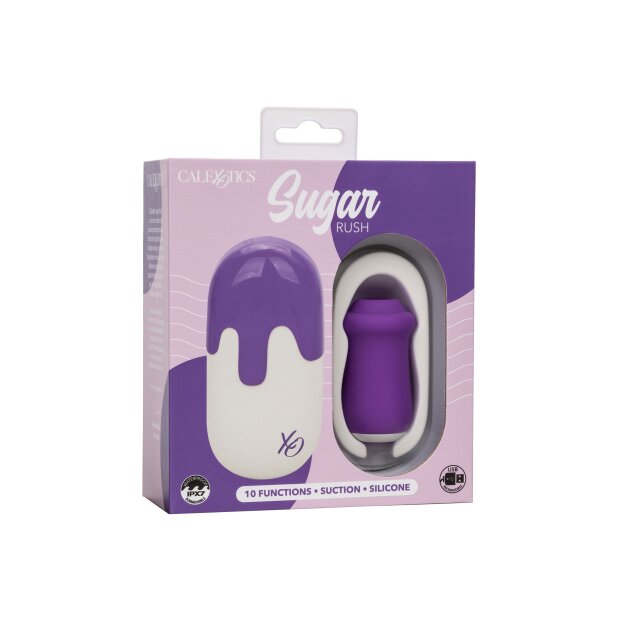CalExotics Sugar Rush Saugstimulator Druckwellen Vibrator Lila