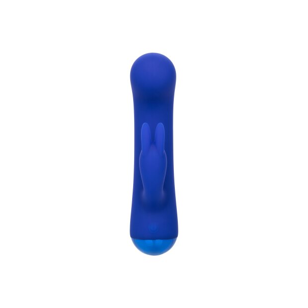 CalExotics Thicc Chubby Bunny Vibrator Blau 19 cm
