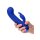 CalExotics Thicc Chubby Bunny Vibrator Blau 19 cm