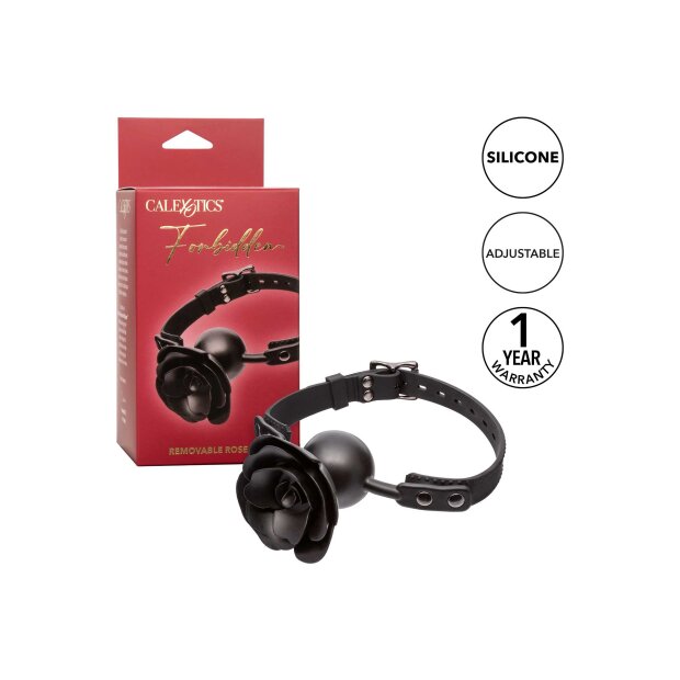 CalExotics Removable Rose Gag