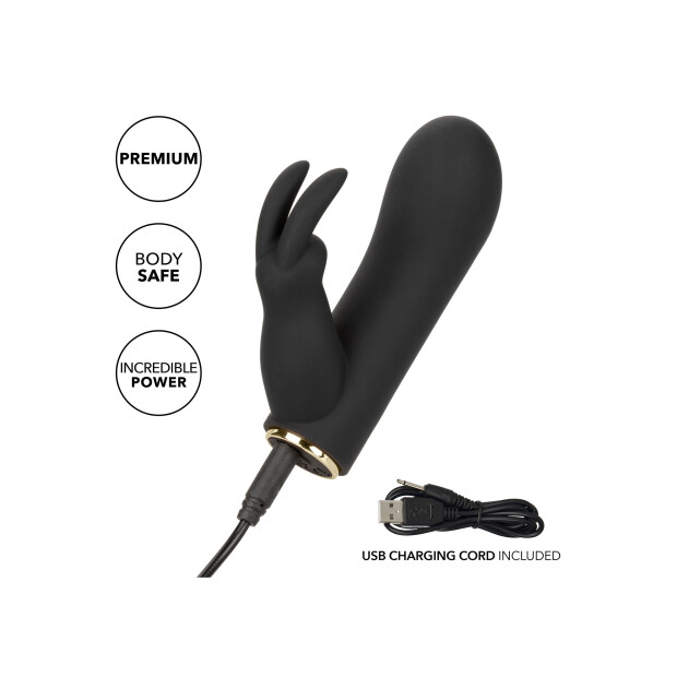 CalExotics Raven Bunny Vibrator Schwarz 9,5 cm