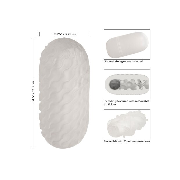 CalExotics Boundless Squishy Ball Stroker Grey