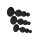 CalExotics Silicone Beaded Anal Kit Analtrainingsset Schwarz 3 Teilig