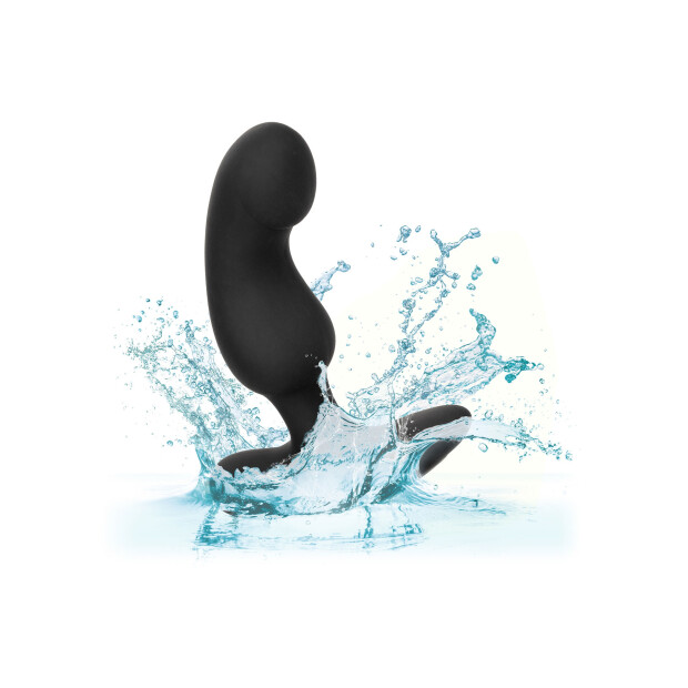 CalExotics Rechargeable Curved Probe Prostatamassager Schwarz ⌀ 3,25 cm